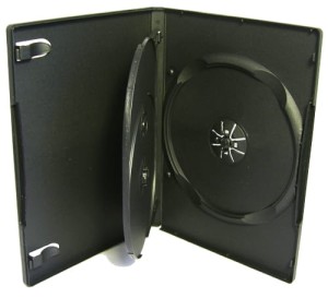 Pudełko 3xDVD Czarne 14mm