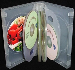 Pudełko 10xDVD mat/clear 33mm