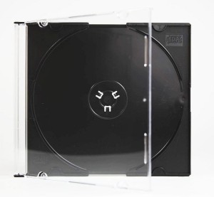 Pudełko SLIM CD/DVD 5,2mm Czarne