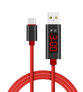 Kabel USBC na USB 2.0 1m KK21Rvolt amper MIERNIK WYŚWIETLACZ