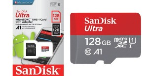 SanDisk Micro SDXC 128GB 120MB/s A1 cl10 SDSQUA4-128G-GN6MA