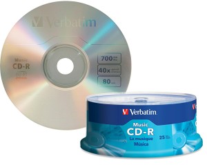 Verbatim CD-R 80min AUDIO c-25 96155