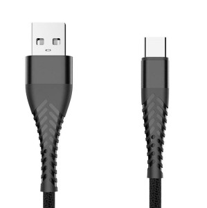 Kabel USBC na USB 2.0 3m Spider oplot KAB000284