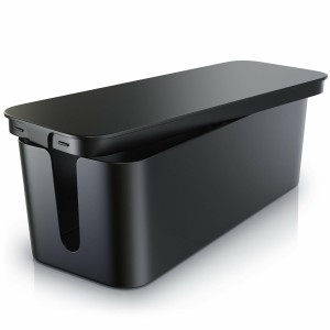 Organizer na Kable Listwy AG381A Czarny dł 40cm