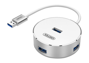 UNITEK HUB USB 3.0 4 porty Y3197 ALU