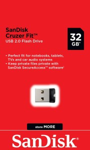 SANDISK USB 2.0 Pendrive CRUZER FIT 32GB SDCZ33-032G-G35