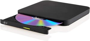 LG Nagrywarka DVD GP96YB70 zewnętrzna SLIM BOX HITACHI OTG Konektor Black box+sw