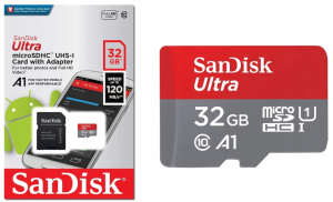 SanDisk Micro SDHC 32GB 120MB/s A1 cl10 SDSQUA4-032G-GN6MA SDSQUA4-032G-GN6IA