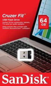 SANDISK USB 2.0 Pendrive CRUZER FIT 64GB SDCZ33-064G-G35