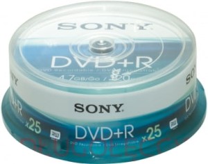 SONY DVD+R x16 4,7GB c-100