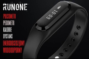 RUNONE Opaska z pulsometrem nieb IPX7