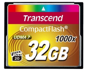 TRANSCEND CF 32GB x1000