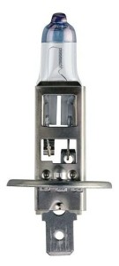 PHILIPS Żarówki H1 WHITE VISION +W5W