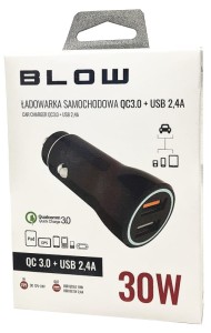 BLOW Ładowarka sam 2xUSB 30W 75-756 G30W