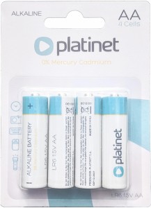 PLATINET Bateria R6 AA op-4  BLISTER LR06 PMBLR064B   42464