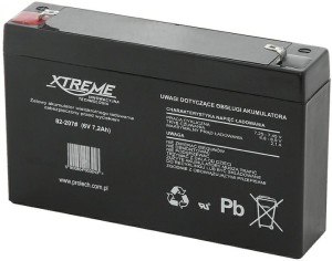 XTREME Akumulator żelowy 6V 7,2Ah 82-207