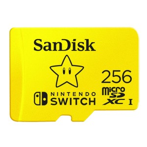 SanDisk Micro SDXC 256GB 100/90MB NINTEN SDSQXAO-256G-GNCZN c10 V30 U3 4K NINTENDO