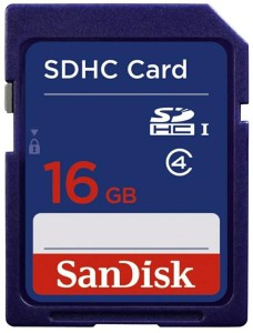 SanDisk SDHC 16GB  class 4 SDSDB-016G-B35
