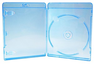 Pudełko 1xDVD 11mm BLU-RAY HQ Niebieskie Amaray Scanavo