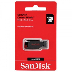SanDisk USB Pendrive CRUZER BLADE 128GB SDCZ50-128G-B35