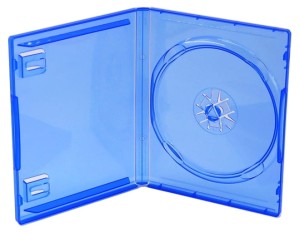 Pudełko 1xDVD BLU-RAY PS5 niebieskie