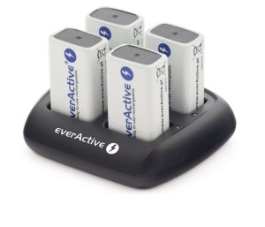 EVERACTIVE Ładowarka 4x 9V NC109