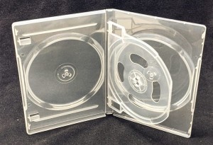 Pudełko 4xDVD Clear 14mm SuperHQ SCANAVO fabr. Amaray