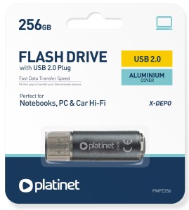 PLATINET USB Pendrive 256GB X-Depo 45804 PMFE256