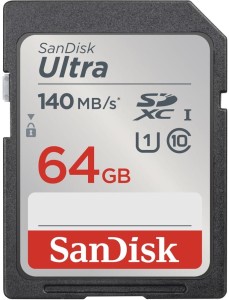 SanDisk SDXC 64GB Ultra 140MB/s SDSDUNB-064G-GN6IN