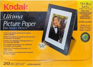 KODAK Papier 270gr/m 13x18 op-20 Glossy   CAT 861 7433