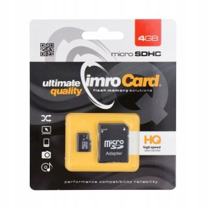 IMRO Micro SDHC 4GB class 10 MicroSD10/4G