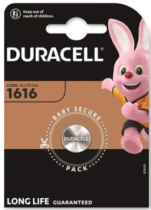 DURACELL Bateria CR1616 3V