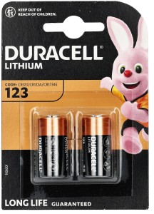 DURACELL Bateria CR123 op-2