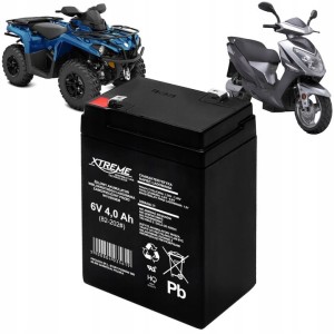 XTREME Akumulator żelowy 6V 4Ah 82-202