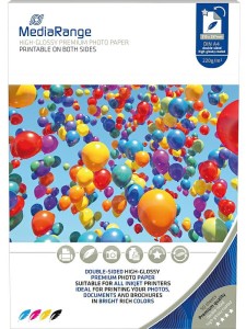 MEDIARANGE Papier 220g op-50 A4 MRINK118 glossy dwustronny