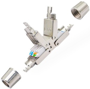 Łącznik RJ45 STP RJ8 beznarzędziowy