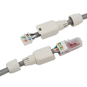 Wtyczka RJ45 UTP RJ9 beznarzędziowa skręcana