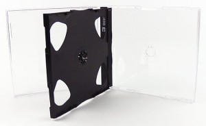 Pudełko 3xCD Box JC Czarne 10,4mm
