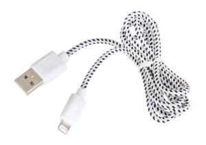 Kabel USB IPHONE 5 Lightning 1,2m oplot