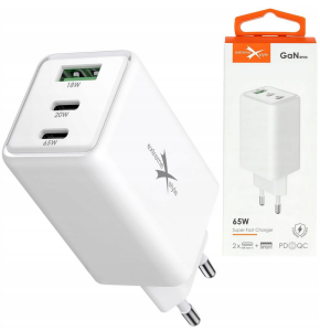 Ładowarka 3xUSB 2xUSBC+USB 65W TC65CCUGAN EXTREME ŁAD000338