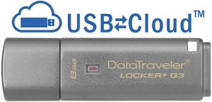 KINGSTON USB 3.0  Pendrive 8GB DTLPG3 locker + security