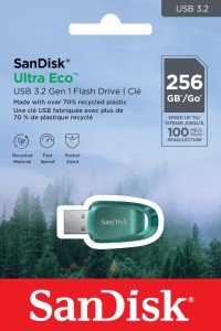 SANDISK USB 3.2 Pendrive ULTRA ECO 256GB 100MB SDCZ96-256G-G46