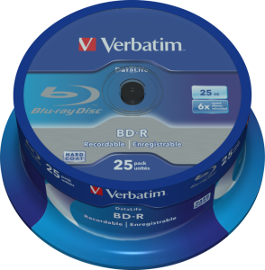 Verbatim BD-R x6 25GB c-25 43837
