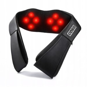 Masażer SHIATSU plecy kark AG127C czarny