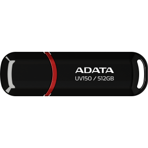 ADATA USB 3.0 Pendrive 512GB UV150 AUV150-512G-RBK