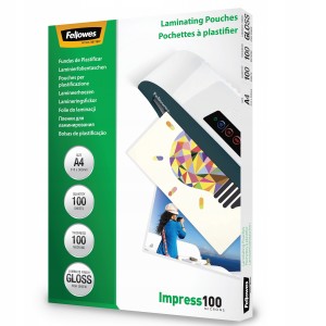 FELLOWES folia do laminatora glossy A4 op-100 100 mikronów