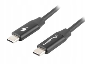 Kabel PD USBC na USBC 0,5m 60W Kabel Z30651 10GB/s CA-CMCM-40CU-0005-BK