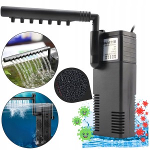 Filtr wewnętrzny 200L/H JY-200F 3W AG80 AP-300L do akwarium