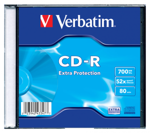 Verbatim CD-R x52 700MB EP slim 43347  Extra Protection