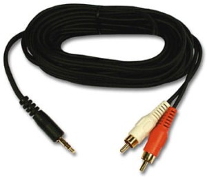 Kabel audio jack - 2xRCA 1,5m  AK233 z09856 AK233